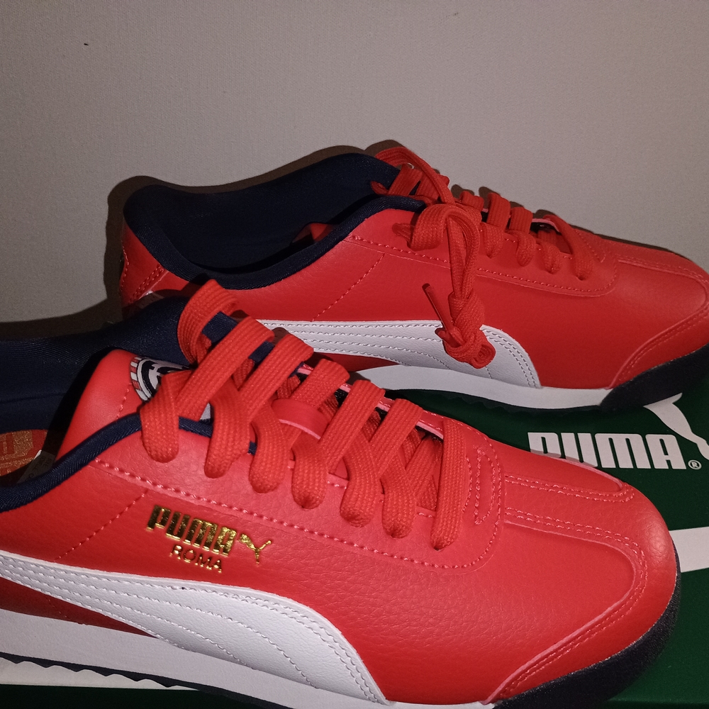 Puma Kids Red Sneakers